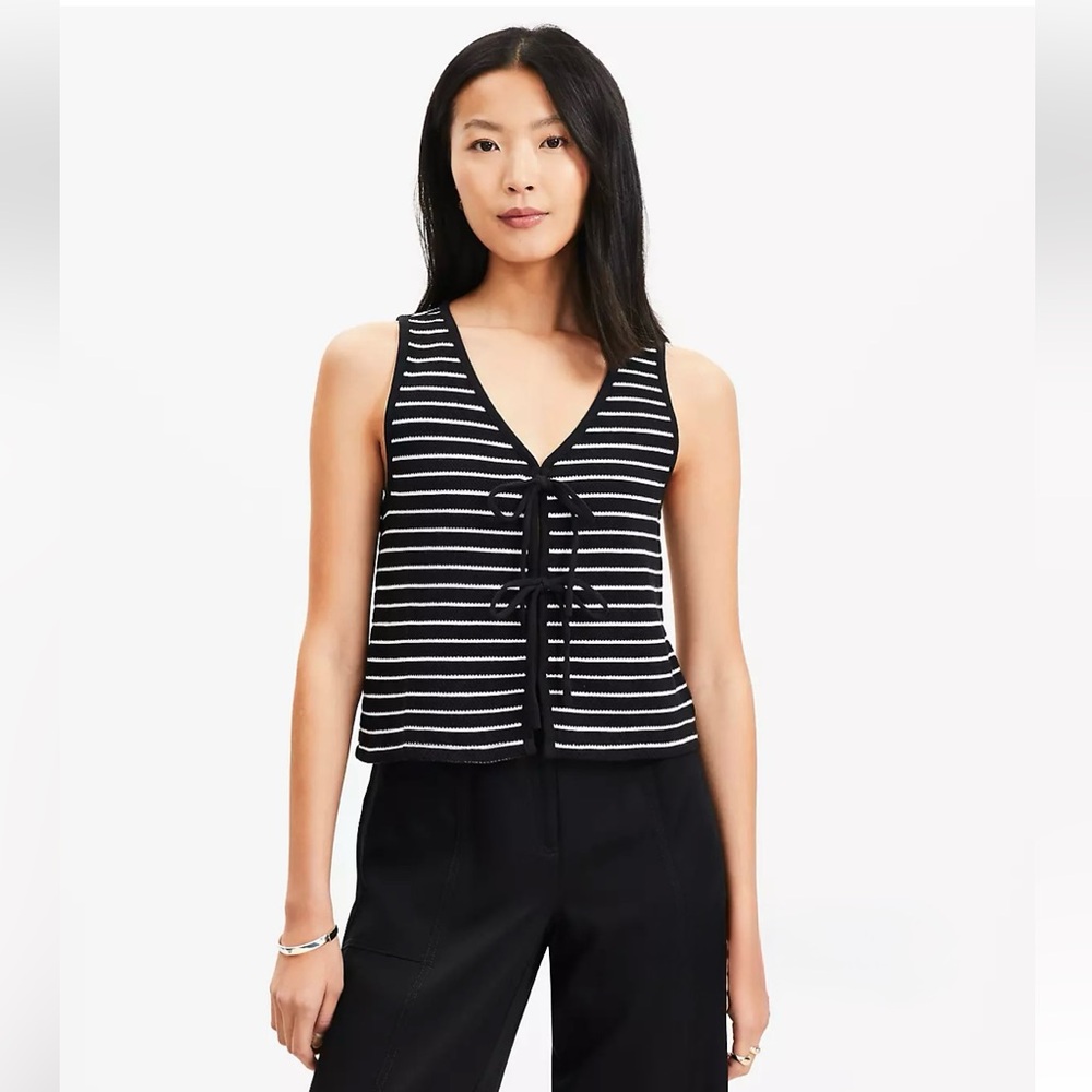 NWT LOFT Tie Vest Top